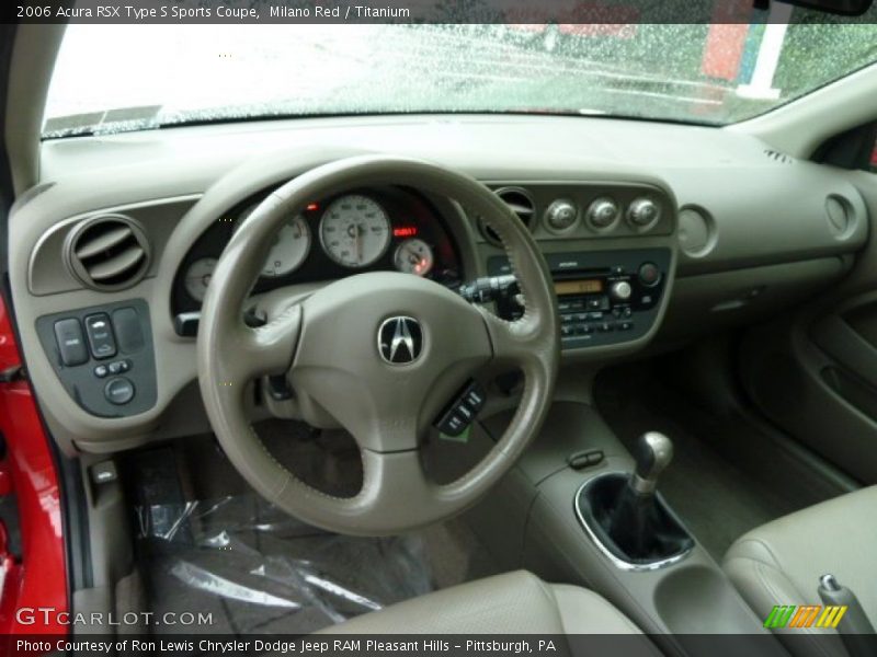 Milano Red / Titanium 2006 Acura RSX Type S Sports Coupe