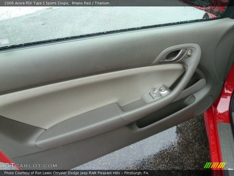 Milano Red / Titanium 2006 Acura RSX Type S Sports Coupe