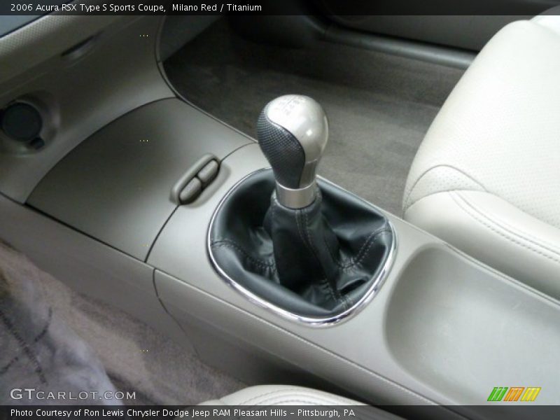 Milano Red / Titanium 2006 Acura RSX Type S Sports Coupe