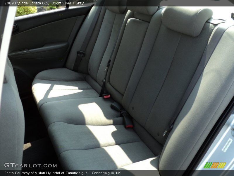 Bright Silver / Gray 2009 Hyundai Sonata GLS