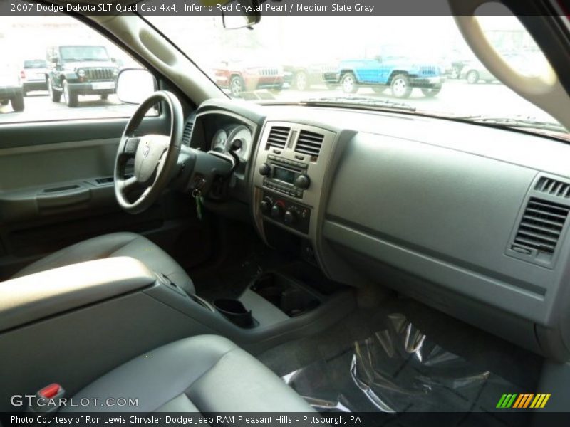 Dashboard of 2007 Dakota SLT Quad Cab 4x4