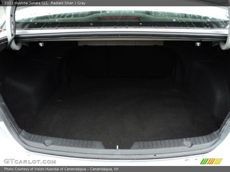 Radiant Silver / Gray 2011 Hyundai Sonata GLS