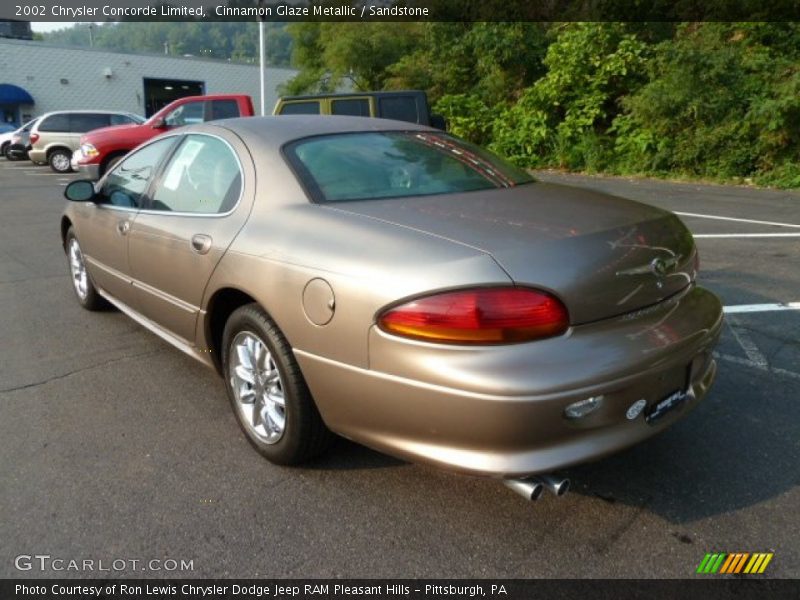 Cinnamon Glaze Metallic / Sandstone 2002 Chrysler Concorde Limited