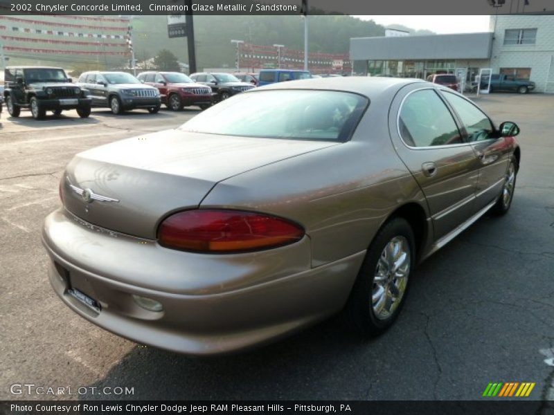 Cinnamon Glaze Metallic / Sandstone 2002 Chrysler Concorde Limited