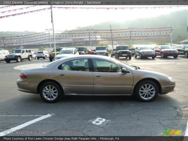 Cinnamon Glaze Metallic / Sandstone 2002 Chrysler Concorde Limited