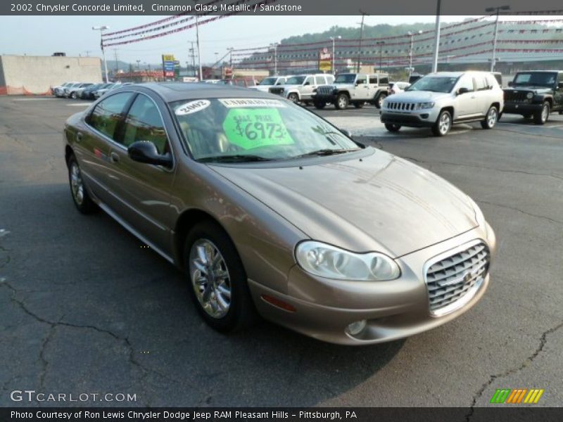 Cinnamon Glaze Metallic / Sandstone 2002 Chrysler Concorde Limited