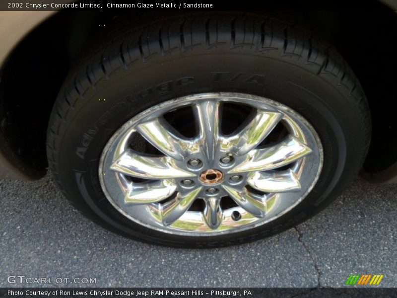 Cinnamon Glaze Metallic / Sandstone 2002 Chrysler Concorde Limited