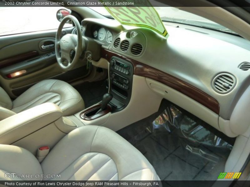 Cinnamon Glaze Metallic / Sandstone 2002 Chrysler Concorde Limited