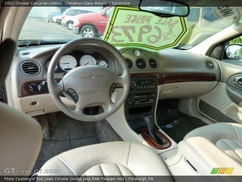 Cinnamon Glaze Metallic / Sandstone 2002 Chrysler Concorde Limited