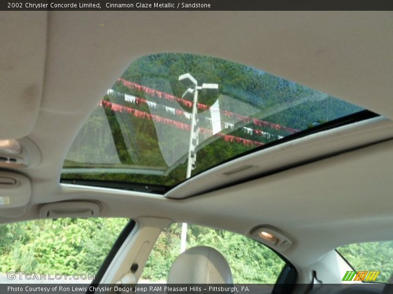 Cinnamon Glaze Metallic / Sandstone 2002 Chrysler Concorde Limited