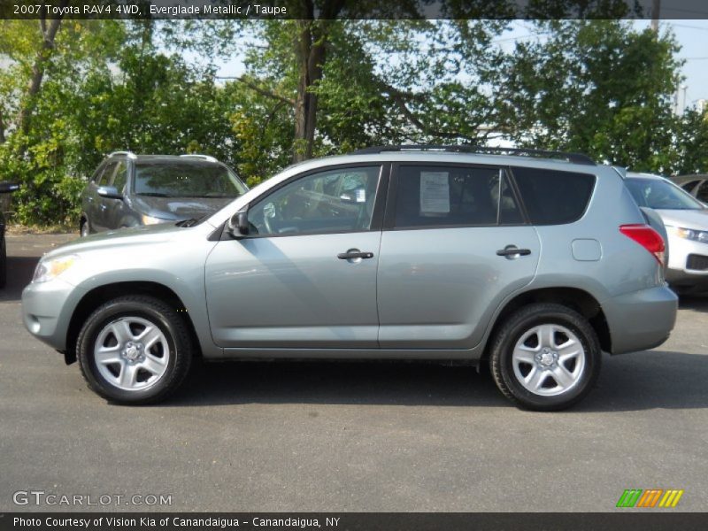 Everglade Metallic / Taupe 2007 Toyota RAV4 4WD