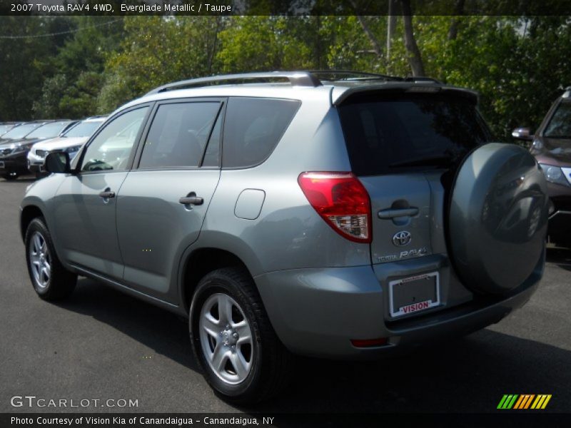 Everglade Metallic / Taupe 2007 Toyota RAV4 4WD