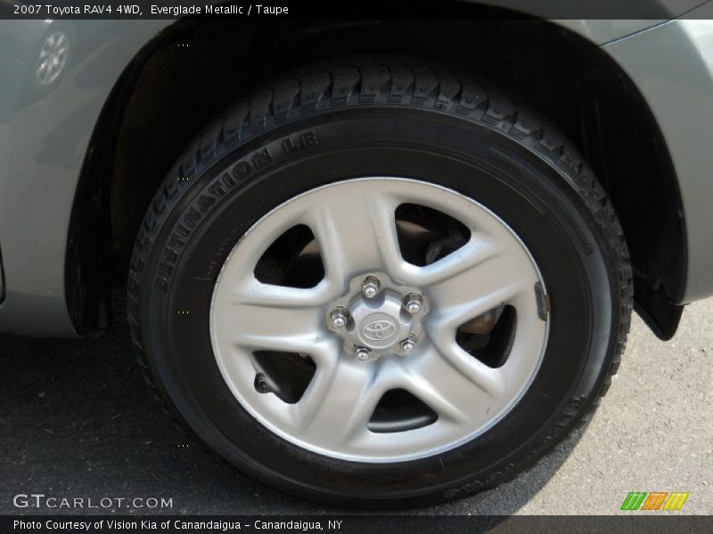Everglade Metallic / Taupe 2007 Toyota RAV4 4WD