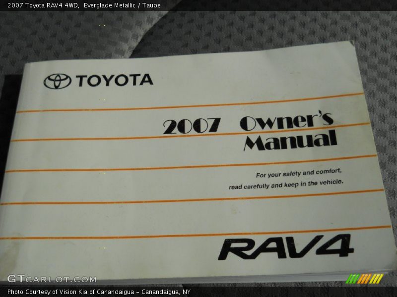Everglade Metallic / Taupe 2007 Toyota RAV4 4WD