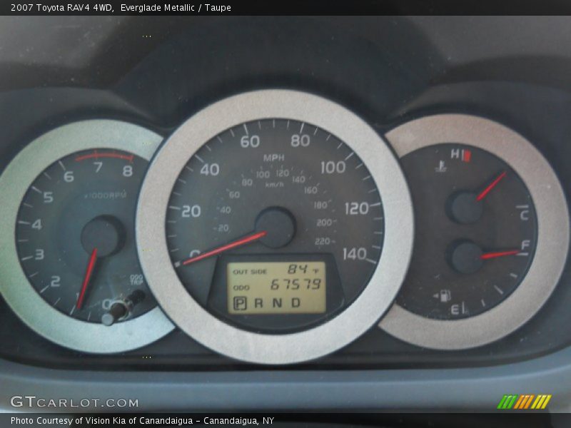 Everglade Metallic / Taupe 2007 Toyota RAV4 4WD