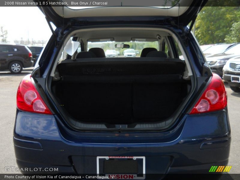 Blue Onyx / Charcoal 2008 Nissan Versa 1.8 S Hatchback