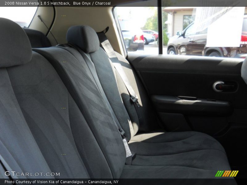 Blue Onyx / Charcoal 2008 Nissan Versa 1.8 S Hatchback