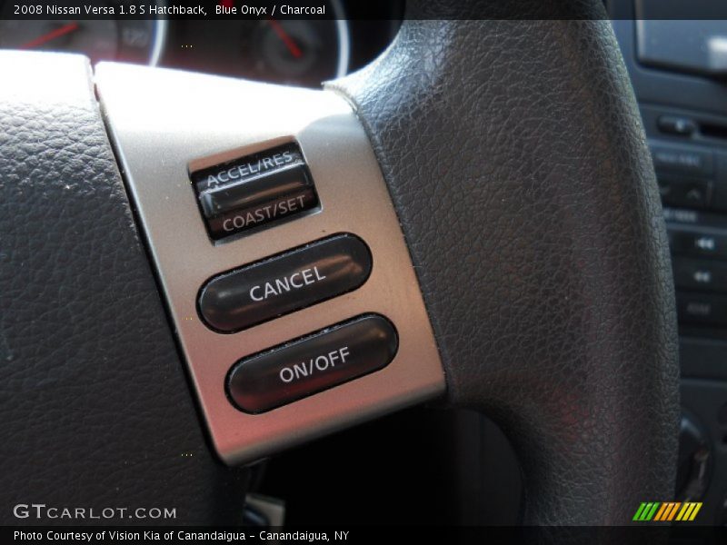 Blue Onyx / Charcoal 2008 Nissan Versa 1.8 S Hatchback