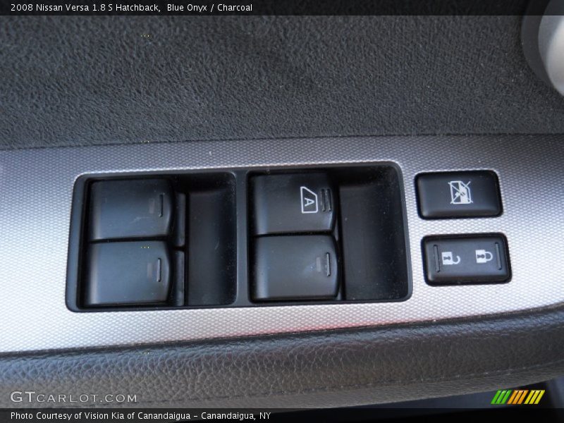 Blue Onyx / Charcoal 2008 Nissan Versa 1.8 S Hatchback