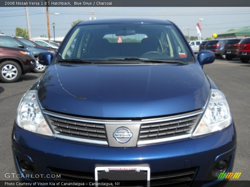 Blue Onyx / Charcoal 2008 Nissan Versa 1.8 S Hatchback