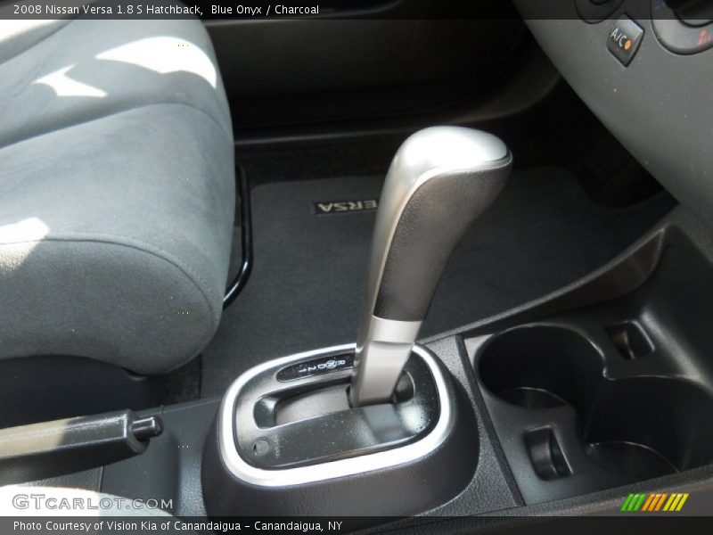 Blue Onyx / Charcoal 2008 Nissan Versa 1.8 S Hatchback