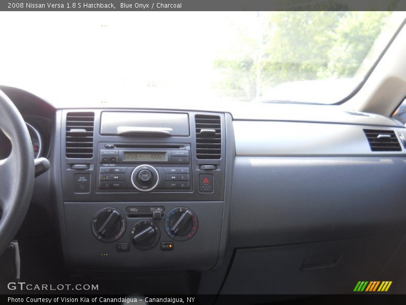 Blue Onyx / Charcoal 2008 Nissan Versa 1.8 S Hatchback