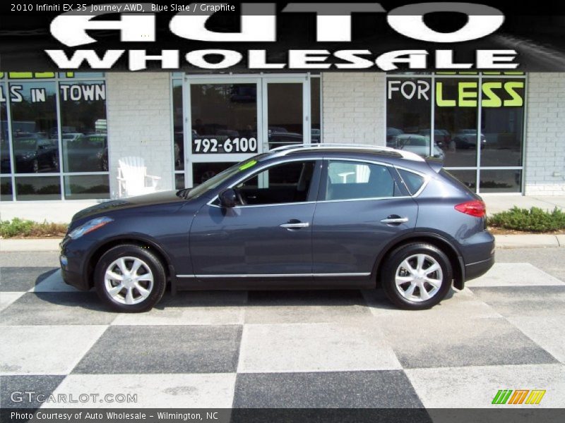 Blue Slate / Graphite 2010 Infiniti EX 35 Journey AWD