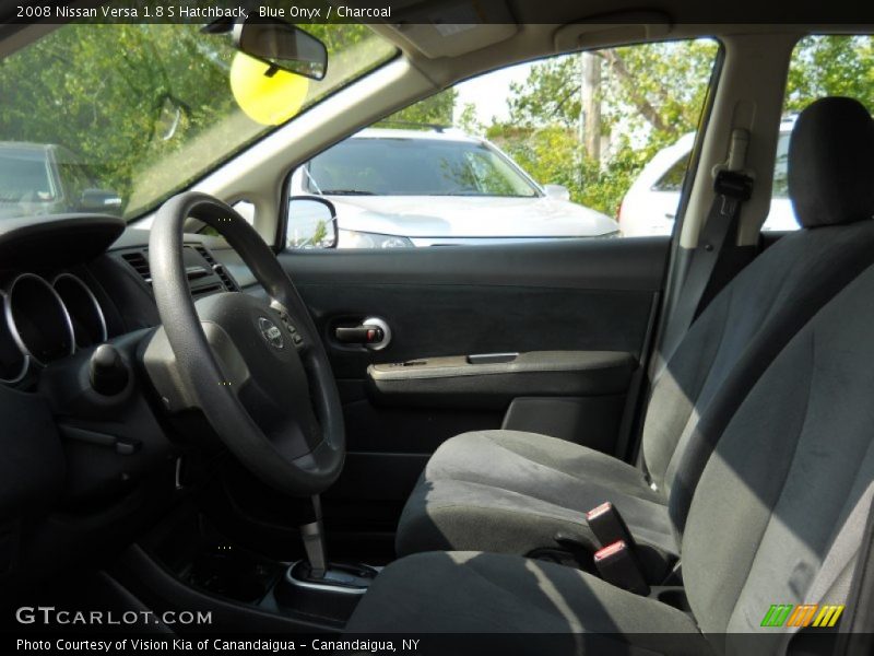 Blue Onyx / Charcoal 2008 Nissan Versa 1.8 S Hatchback