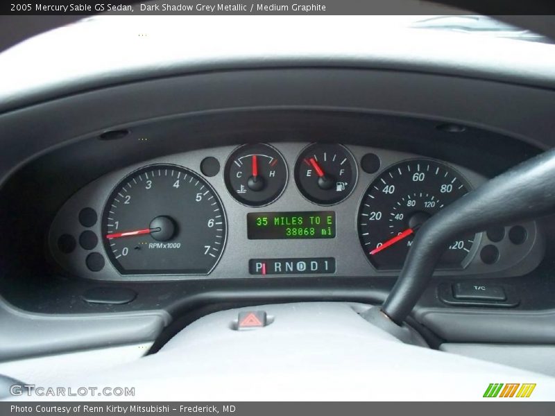 Dark Shadow Grey Metallic / Medium Graphite 2005 Mercury Sable GS Sedan
