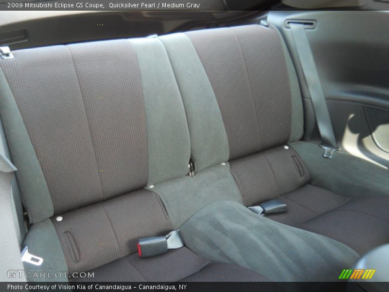 Quicksilver Pearl / Medium Gray 2009 Mitsubishi Eclipse GS Coupe