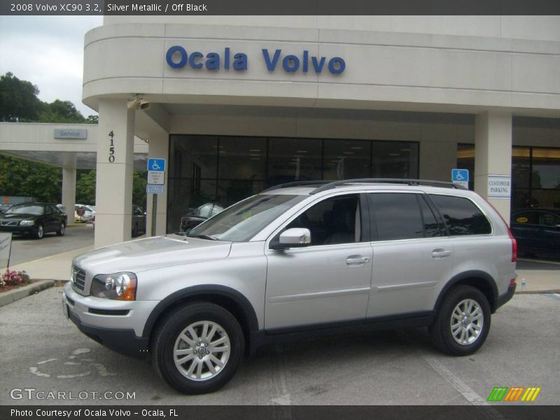 Silver Metallic / Off Black 2008 Volvo XC90 3.2