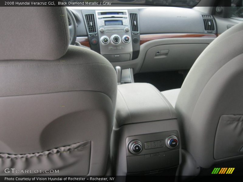 Black Diamond Metallic / Gray 2008 Hyundai Veracruz GLS