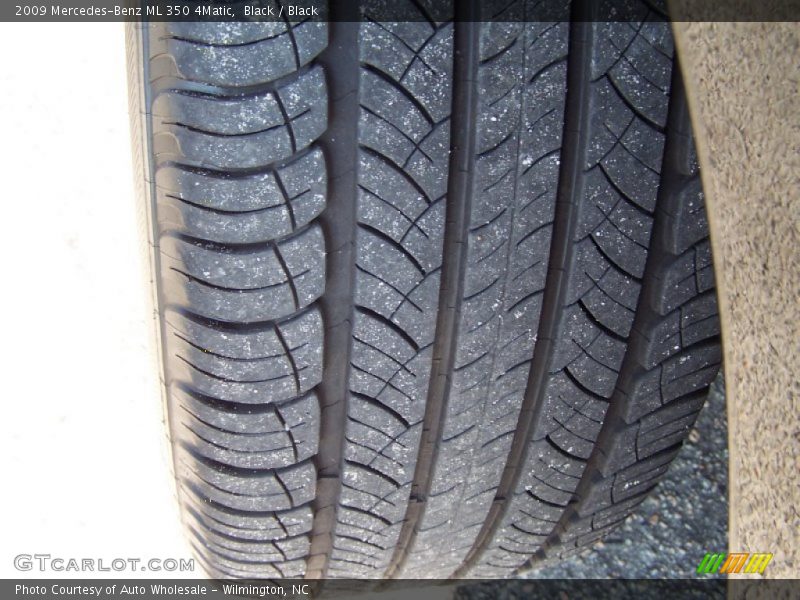 Black / Black 2009 Mercedes-Benz ML 350 4Matic