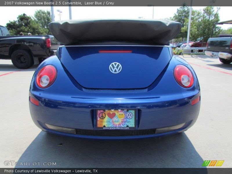 Laser Blue / Grey 2007 Volkswagen New Beetle 2.5 Convertible