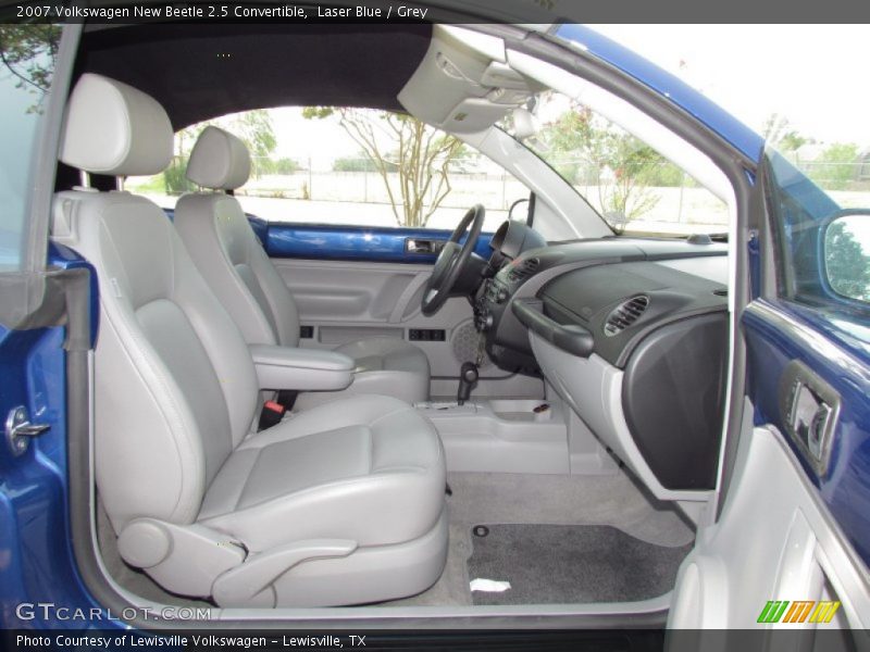 Laser Blue / Grey 2007 Volkswagen New Beetle 2.5 Convertible