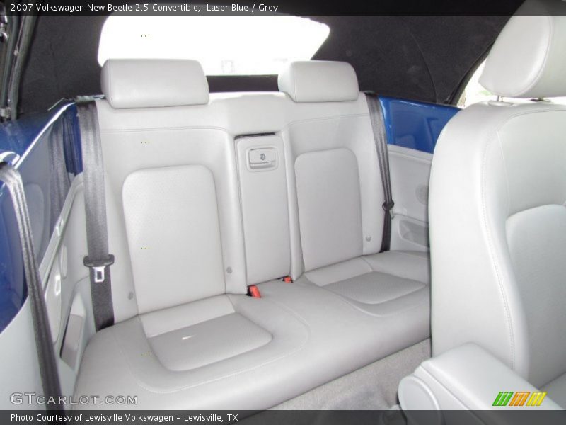 Laser Blue / Grey 2007 Volkswagen New Beetle 2.5 Convertible