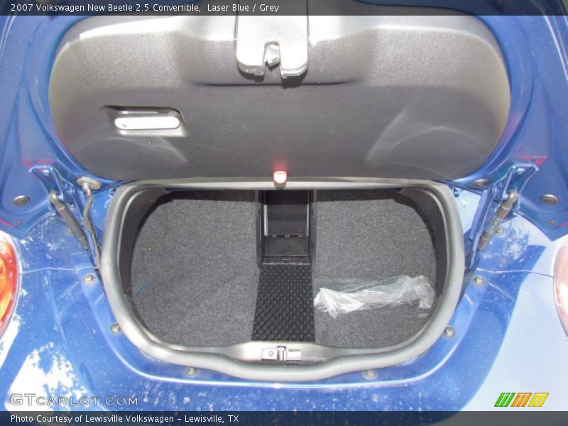 Laser Blue / Grey 2007 Volkswagen New Beetle 2.5 Convertible