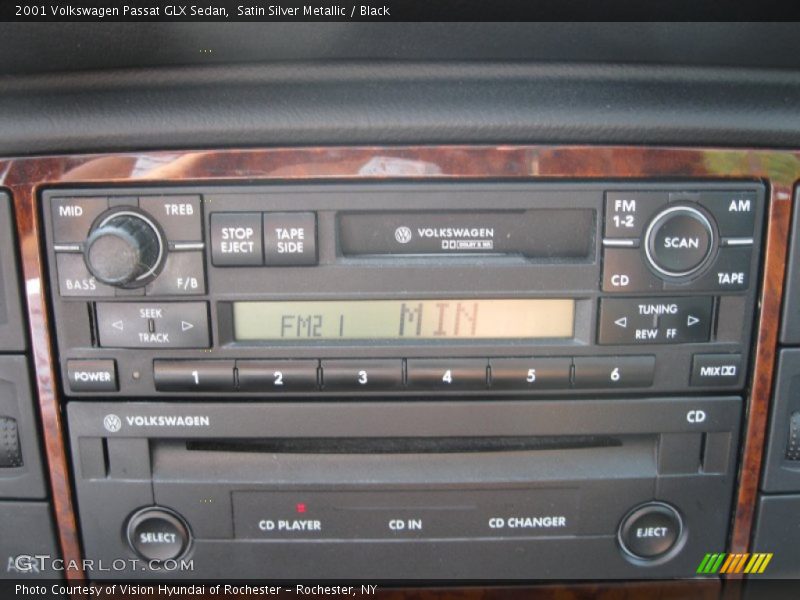 Audio System of 2001 Passat GLX Sedan