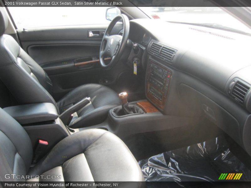  2001 Passat GLX Sedan Black Interior