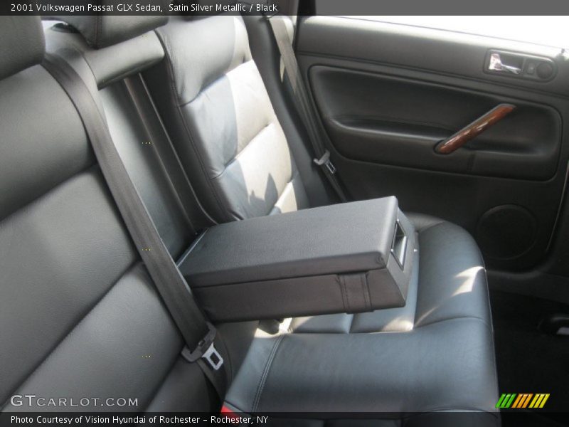 Satin Silver Metallic / Black 2001 Volkswagen Passat GLX Sedan