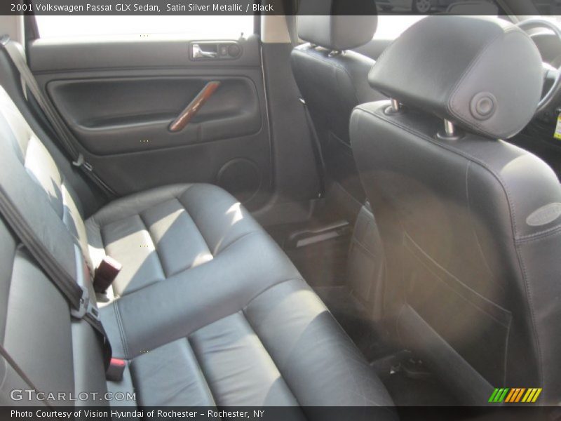 Satin Silver Metallic / Black 2001 Volkswagen Passat GLX Sedan