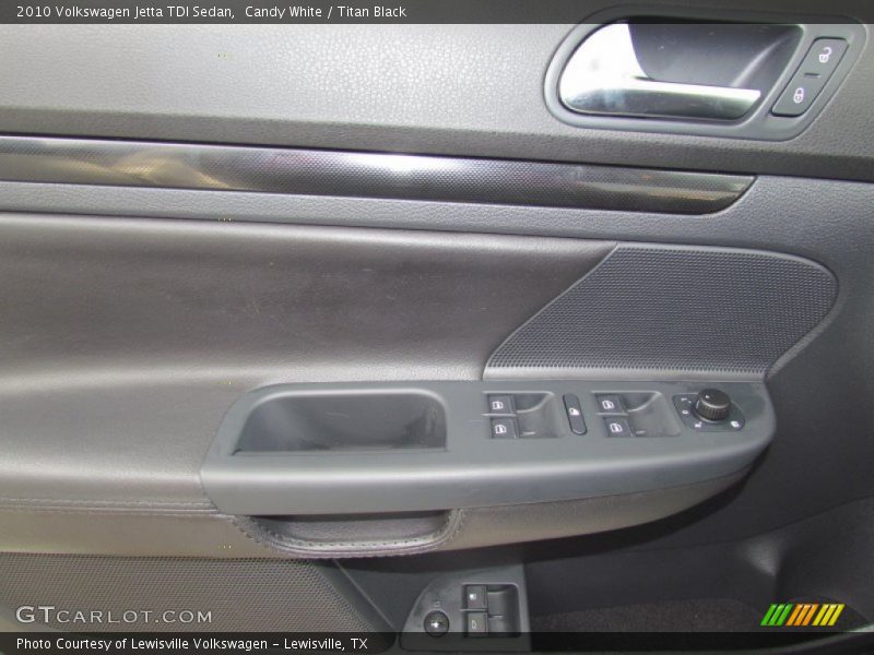 Candy White / Titan Black 2010 Volkswagen Jetta TDI Sedan