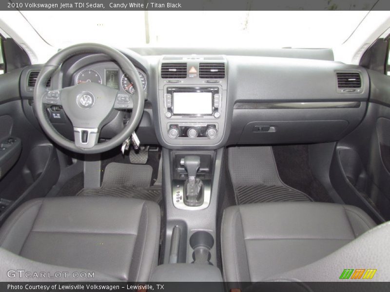 Candy White / Titan Black 2010 Volkswagen Jetta TDI Sedan