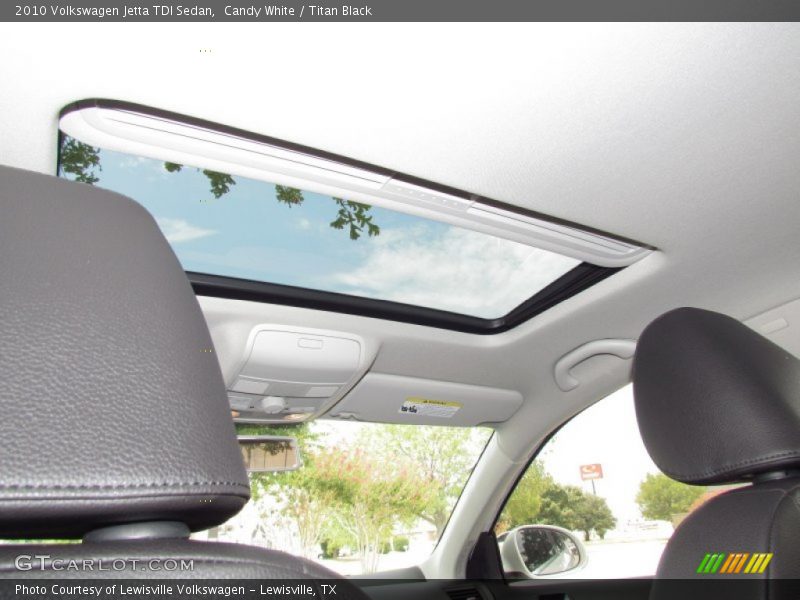 Candy White / Titan Black 2010 Volkswagen Jetta TDI Sedan