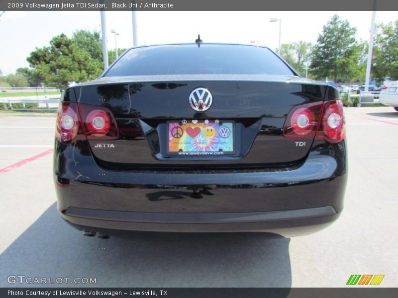 Black Uni / Anthracite 2009 Volkswagen Jetta TDI Sedan