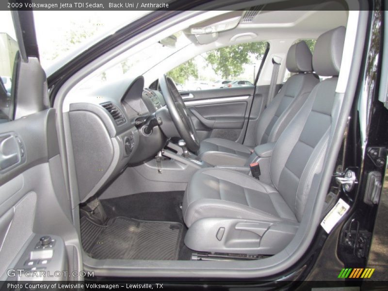 Black Uni / Anthracite 2009 Volkswagen Jetta TDI Sedan