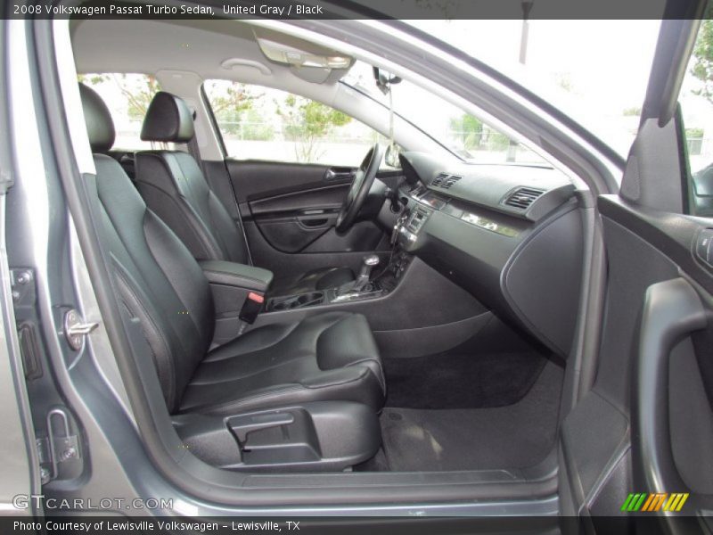 United Gray / Black 2008 Volkswagen Passat Turbo Sedan