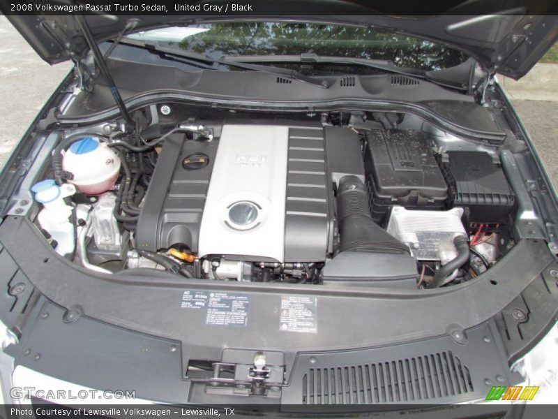 United Gray / Black 2008 Volkswagen Passat Turbo Sedan
