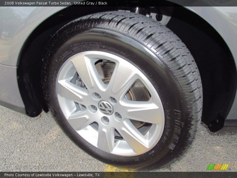 United Gray / Black 2008 Volkswagen Passat Turbo Sedan