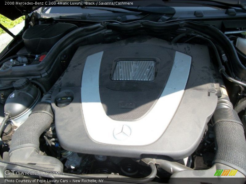 Black / Savanna/Cashmere 2008 Mercedes-Benz C 300 4Matic Luxury